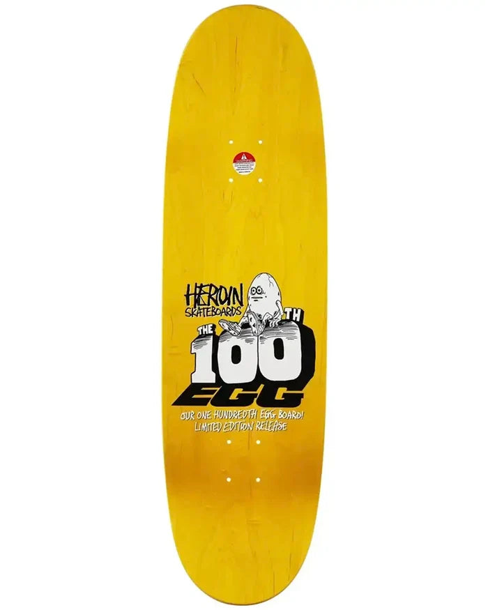 100th egg 9.125 skateboard deck