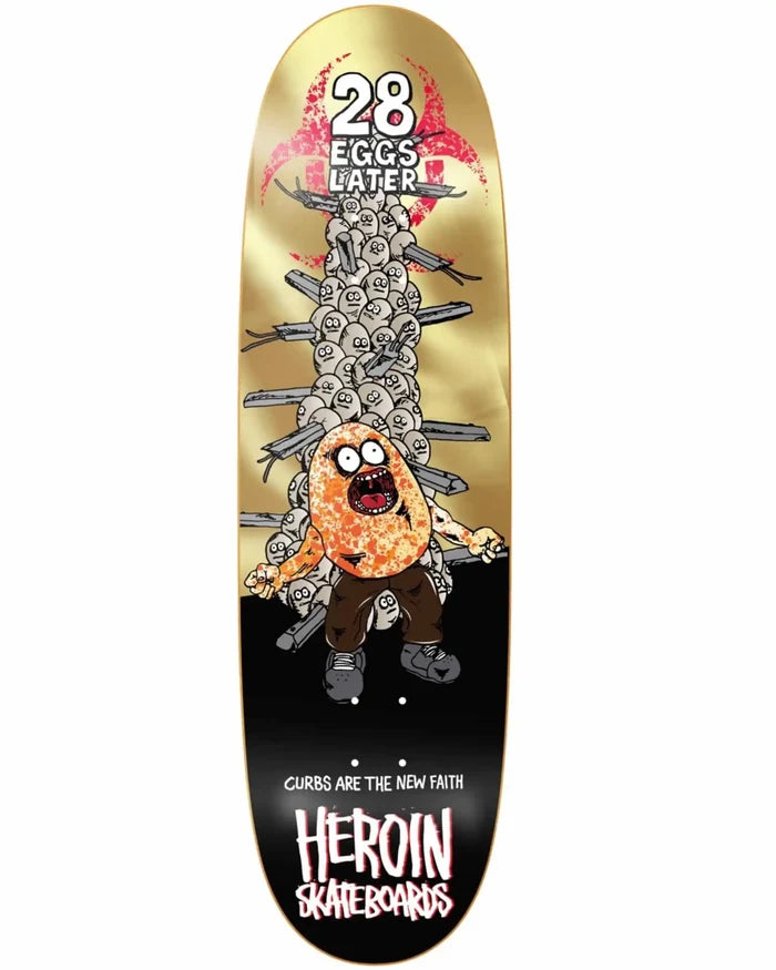 28 Eggs Later Skateboard Deck