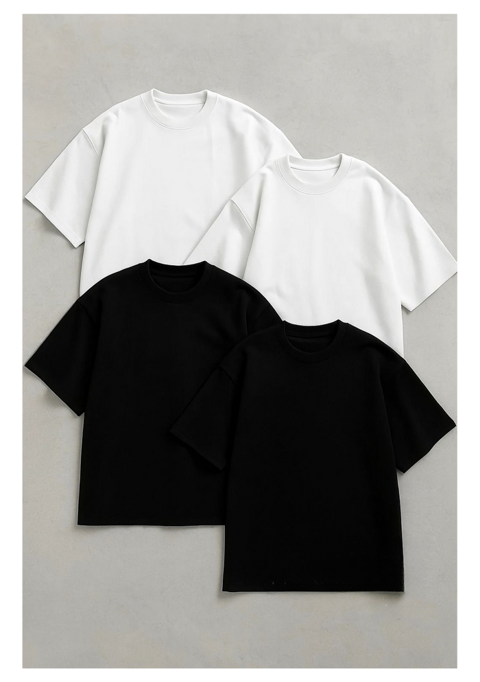 300GSM Oversized Blank T-Shirt – Premium Quality