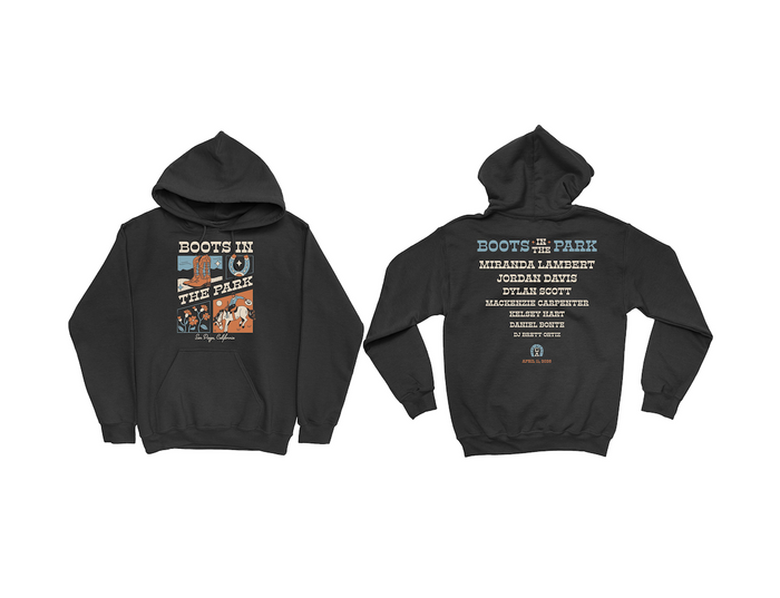 4.11.2026 San Diego Boots In The Park Tee - Hoodie