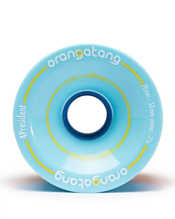 4President Longboard Wheels - Blue