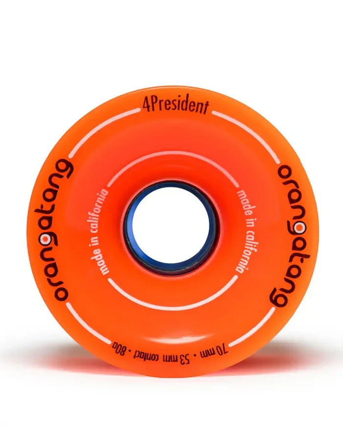 4President Longboard Wheels - Orange
