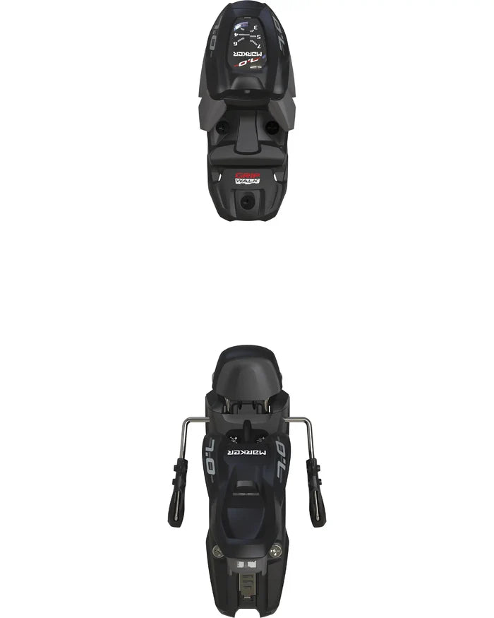 7 Youth Ski Bindings - Black/Anthracite 2027