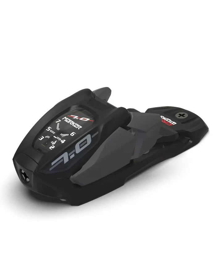 7 Youth Ski Bindings - Black/Anthracite 2027
