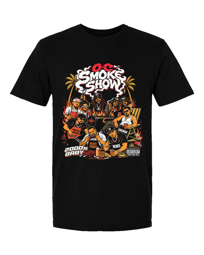 8.16.2026 OC Smoke Show - Black Tee