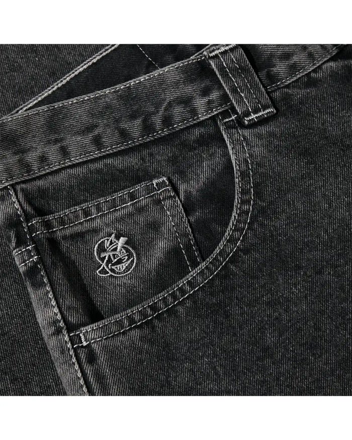 '93! Denim Jeans - Silver Black