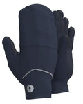 Active Fleece Wind Mitts - Deep Navy