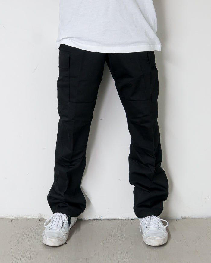 Adre Cargo Relax Fit - Black - Boutique Adrenaline