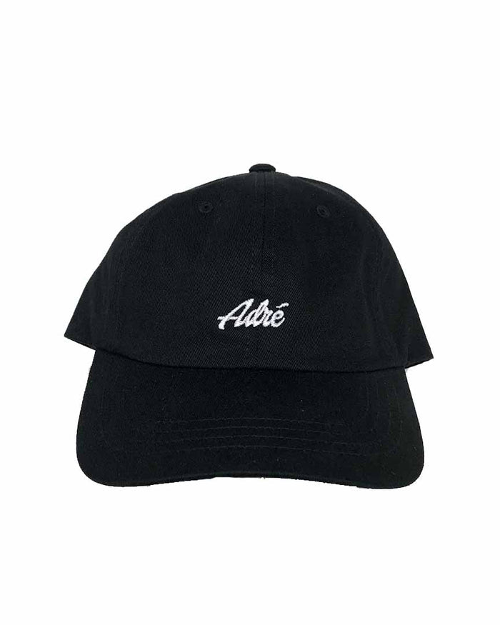Adre Dad'Script Hat - Black - Boutique Adrenaline