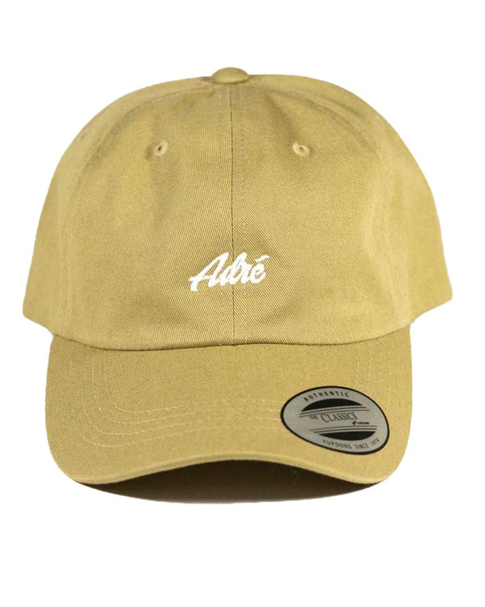 Adre Dad'Script Hat - Khaki - Boutique Adrenaline