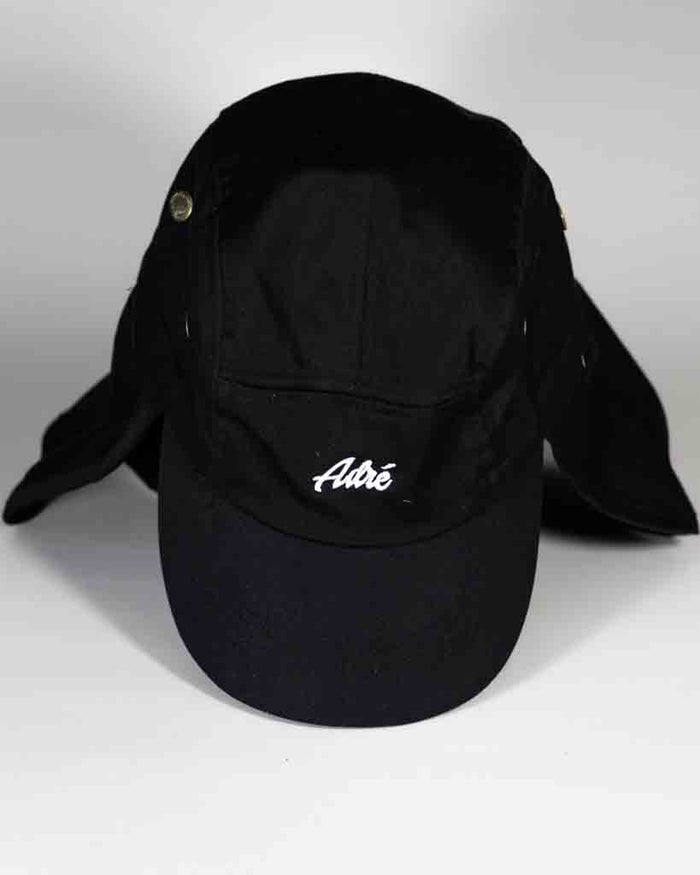 ADRE FLAP CAP NOIR - Boutique Adrenaline