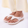 AllDay Glide Beige Slides
