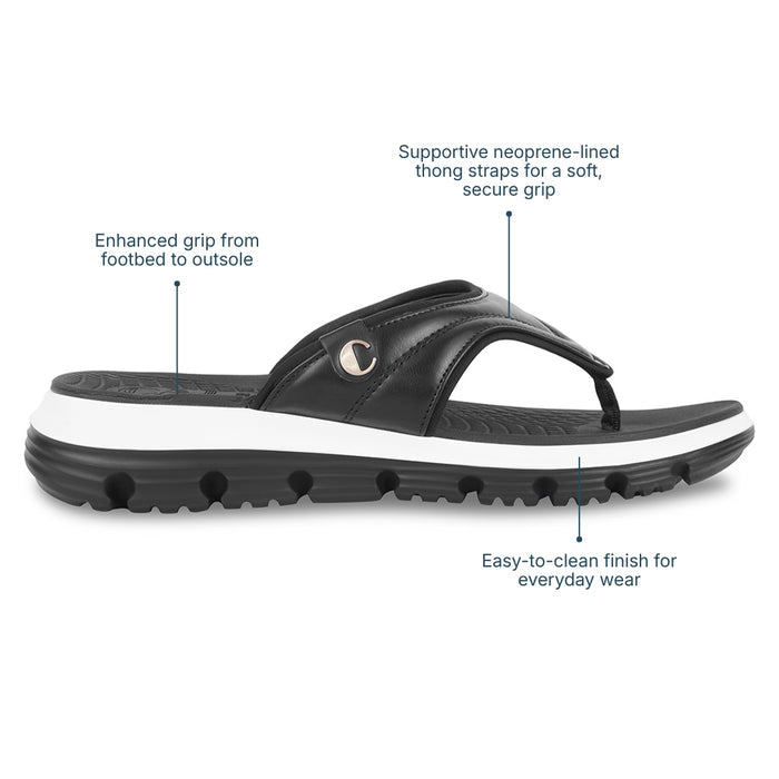 AllDay Glide Black Slides
