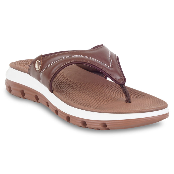 AllDay Glide Tan Slides