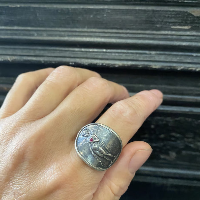 Angel Coin Ring