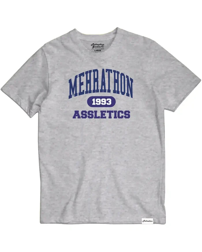 Assletics T-Shirt - Heather Grey