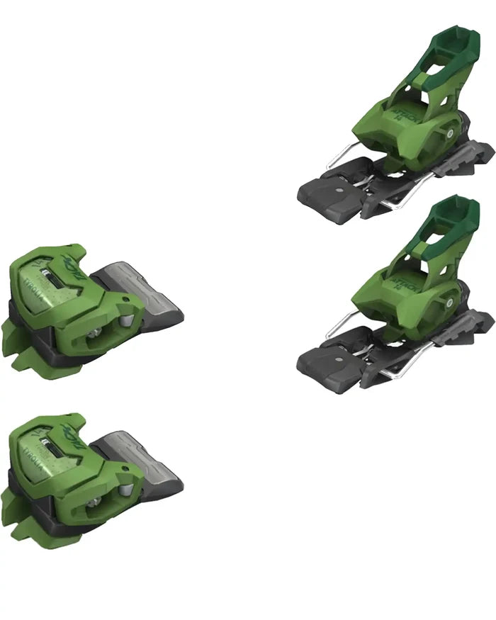 Attack 14 Gw Ski Bindings - Green 2027