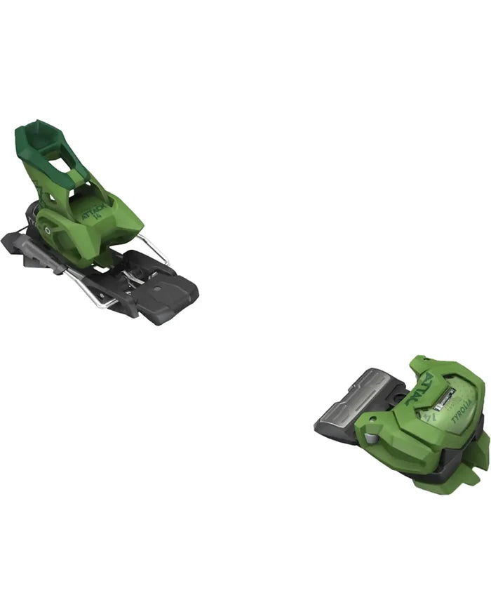 Attack 14 Gw Ski Bindings - Green 2027