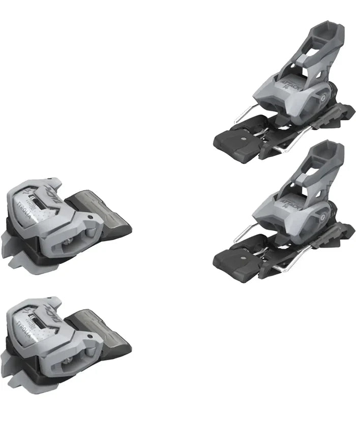 Attack 14 Gw Ski Bindings - Grey 2027