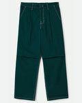 Baggy Skate Pants - Deep Emerald