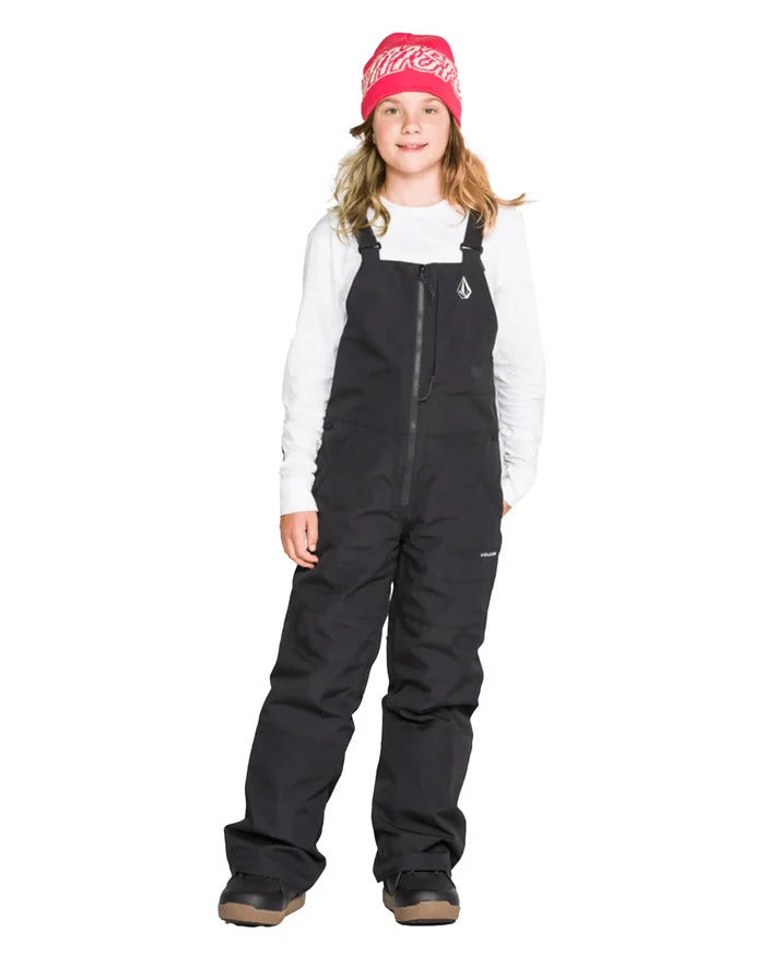 Barkley Insulated Youth Snow Bib - Black