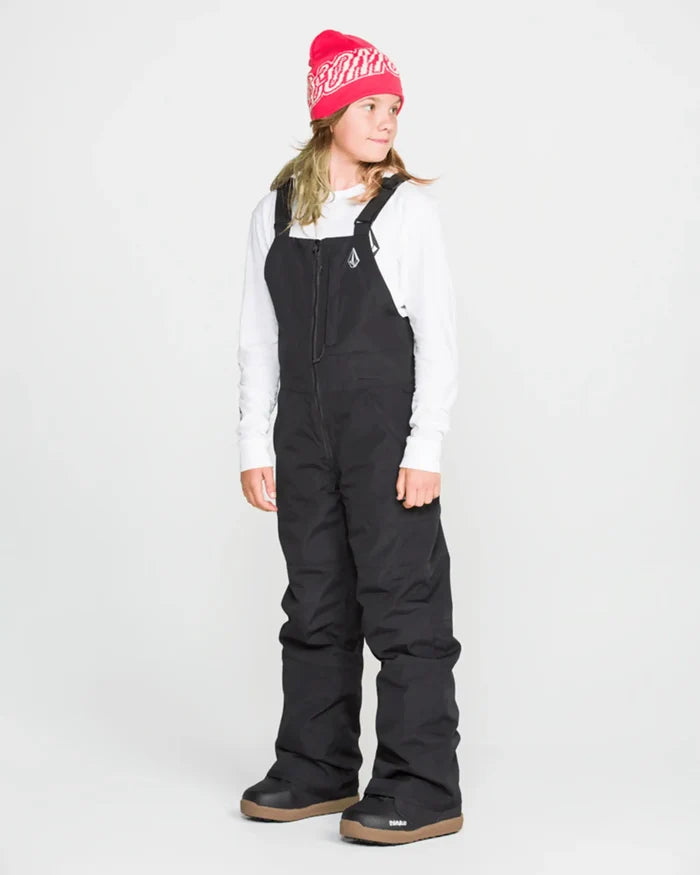 Barkley Insulated Youth Snow Bib - Black