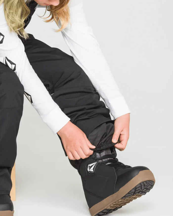 Barkley Insulated Youth Snow Bib - Black