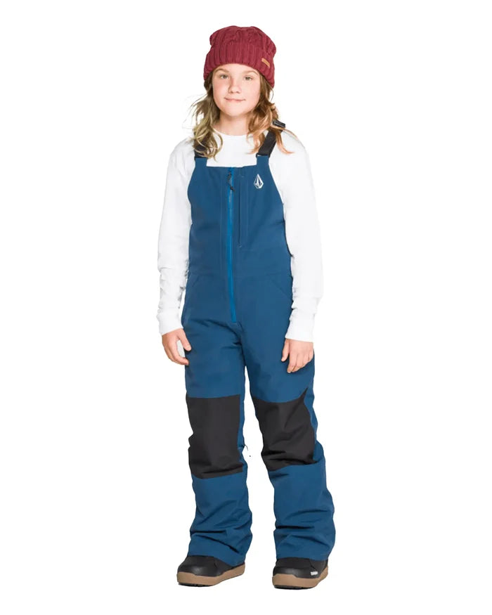 Barkley Insulated Youth Snow Bib - Blue