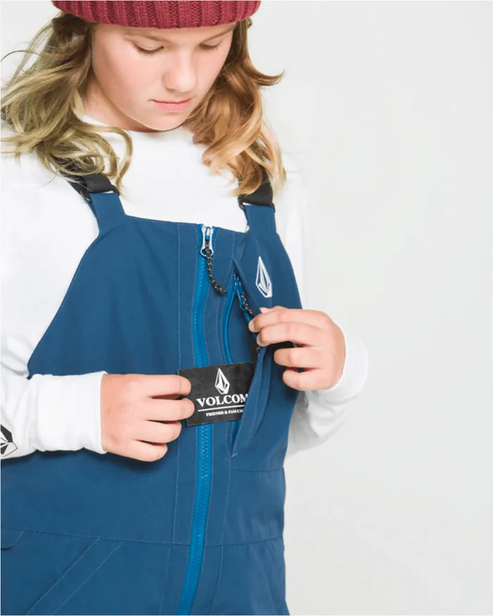 Barkley Insulated Youth Snow Bib - Blue