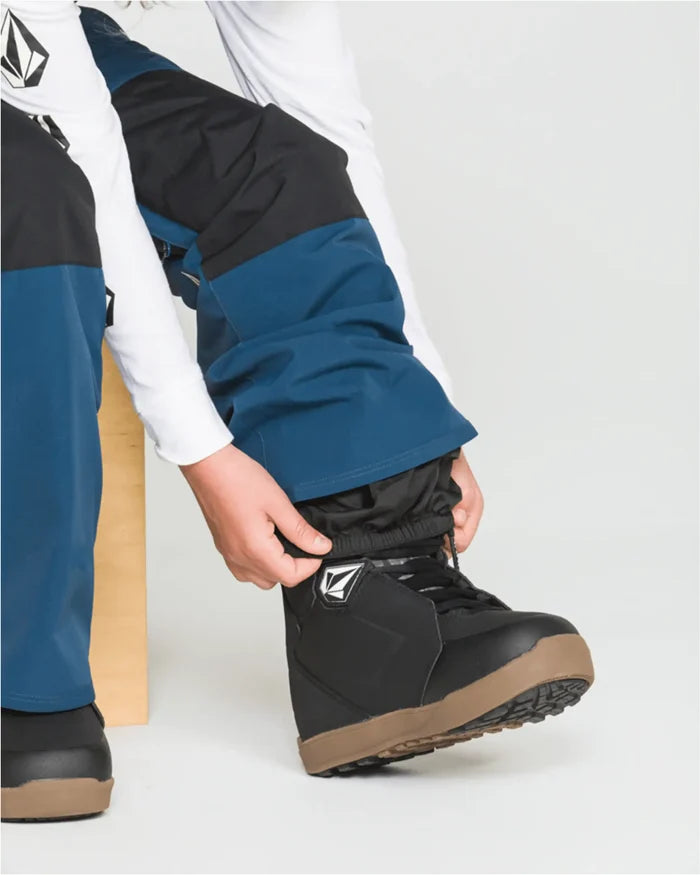 Barkley Insulated Youth Snow Bib - Blue