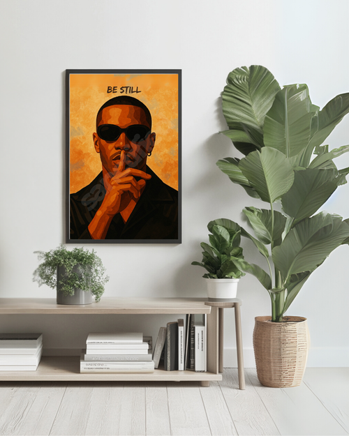 "Be Still: Psalm 46:10" - Wall Art