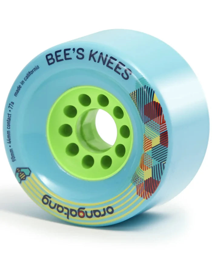 Bees Knees Longboard Wheels - Blue