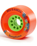 Bees Knees Longboard Wheels - Orange
