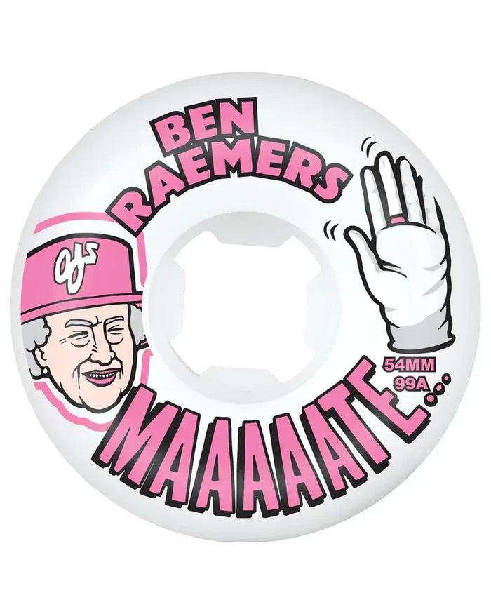 Ben Raemers Foundation 99A EZ Edge Skateboard Wheels 54mm