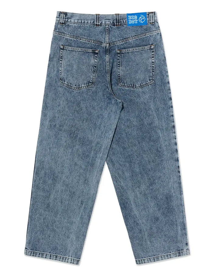 Big Boy Denim Jeans - Heavy Washed Blue