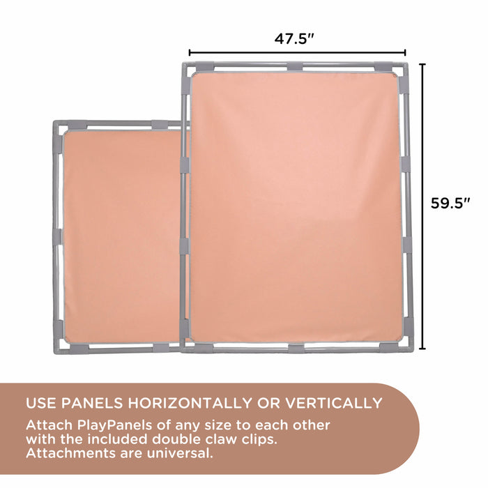 Big Screen PlayPanel® | Clay Free-Standing Classroom Divider with Feet