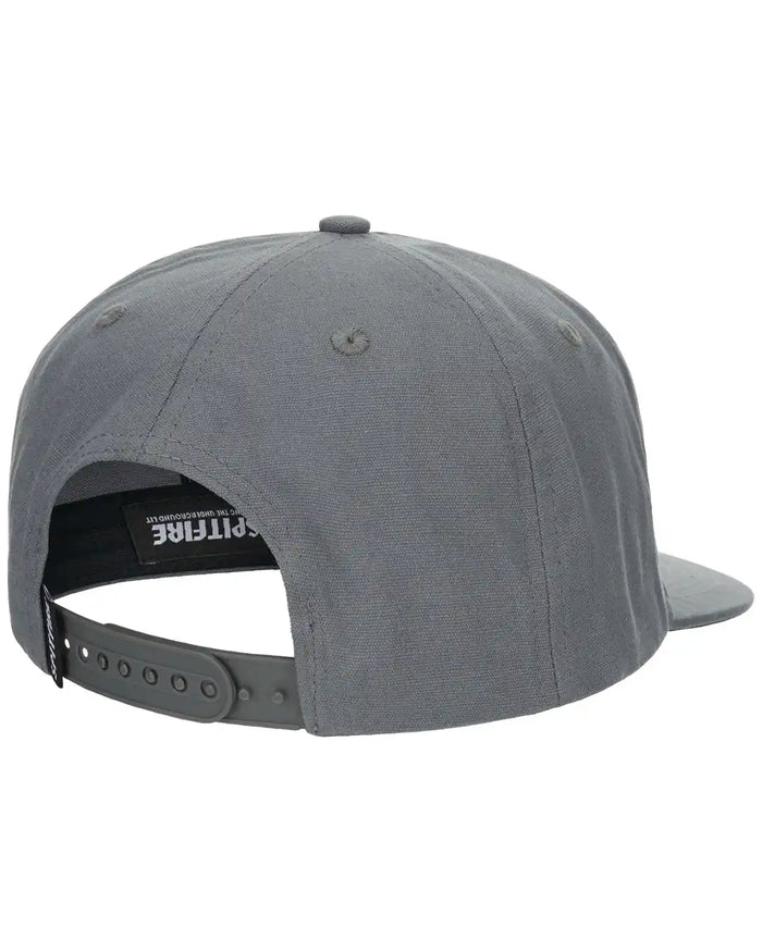 Bighead Fill Hat - Charcoal/Red