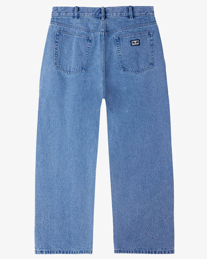 Bigwig Baggy Denim Jeans - Light Indigo