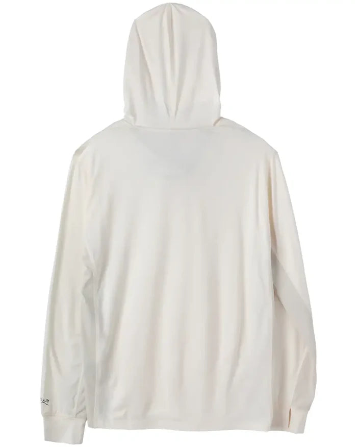 Bimini Hooded Uv Long Sleeve T-Shirt - Off White