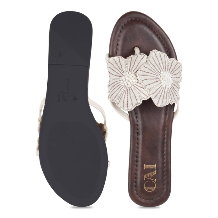 Bloom Burgundy Flats