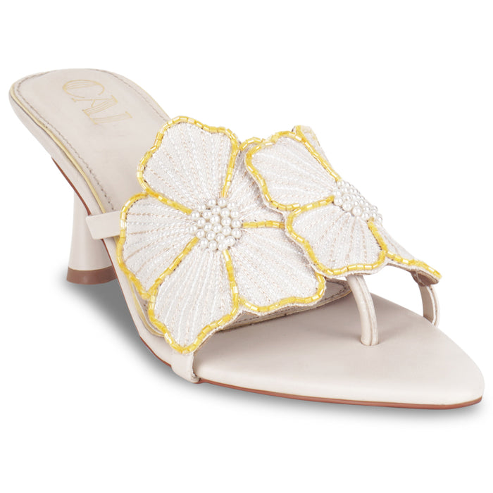 Bloom Yellow Heels