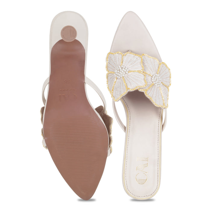 Bloom Yellow Heels