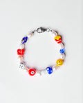 Blue Charms Bracelet