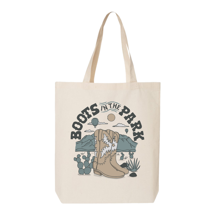 Boots In The Park Tote