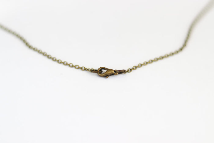 bronze om chain necklace for men - Shani and Adi Jewelry