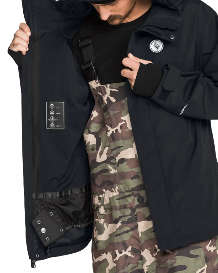Buckthreeeighty Insulated Winter Jacket - Black