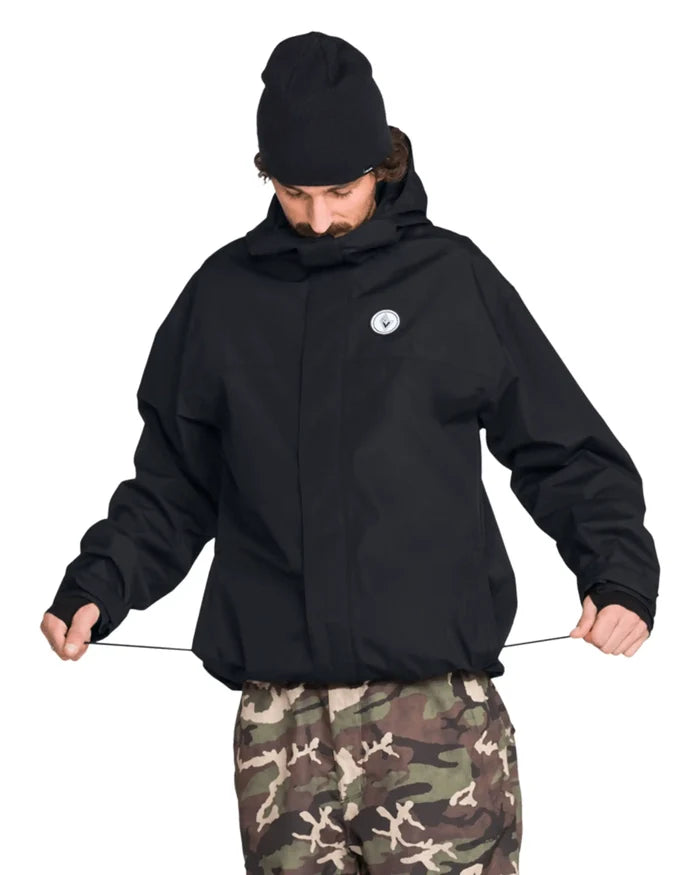 Buckthreeeighty Insulated Winter Jacket - Black