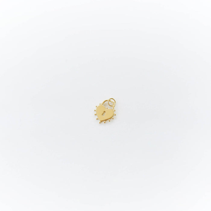 Heart Lock Charm