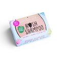Paper Plane Bush Shampoo vegan shampoo and shave bar on white background