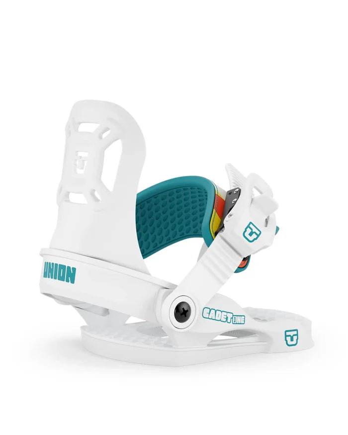 Cadet One Kids Snowboard Bindings - White 2027